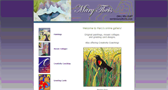 Desktop Screenshot of marytheis.com